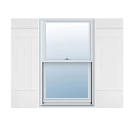 Ekena Millwork Mid-America Vinyl, TailorMade Four Board Joined (2 Batten), Board-n-Batten Shutters, J41452117, PR J41452117